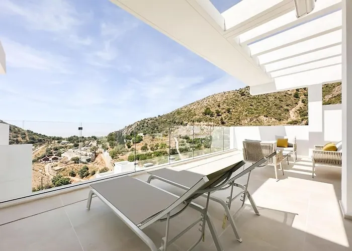 アパート Luxury Palo Alto Ocean Views マルベーリャ